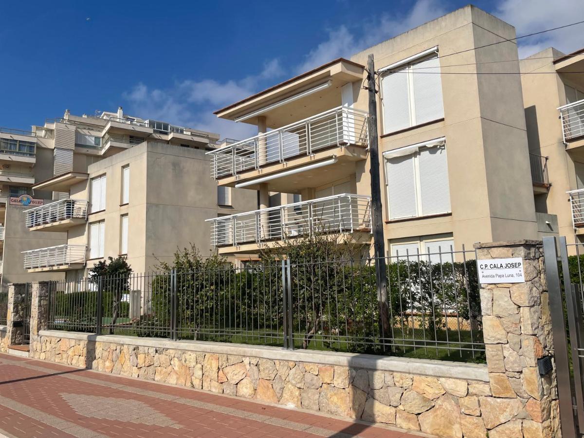 Ferienwohnung Alpen 1 - Cala Josep I 1Era Linea Peñíscola Exterior foto