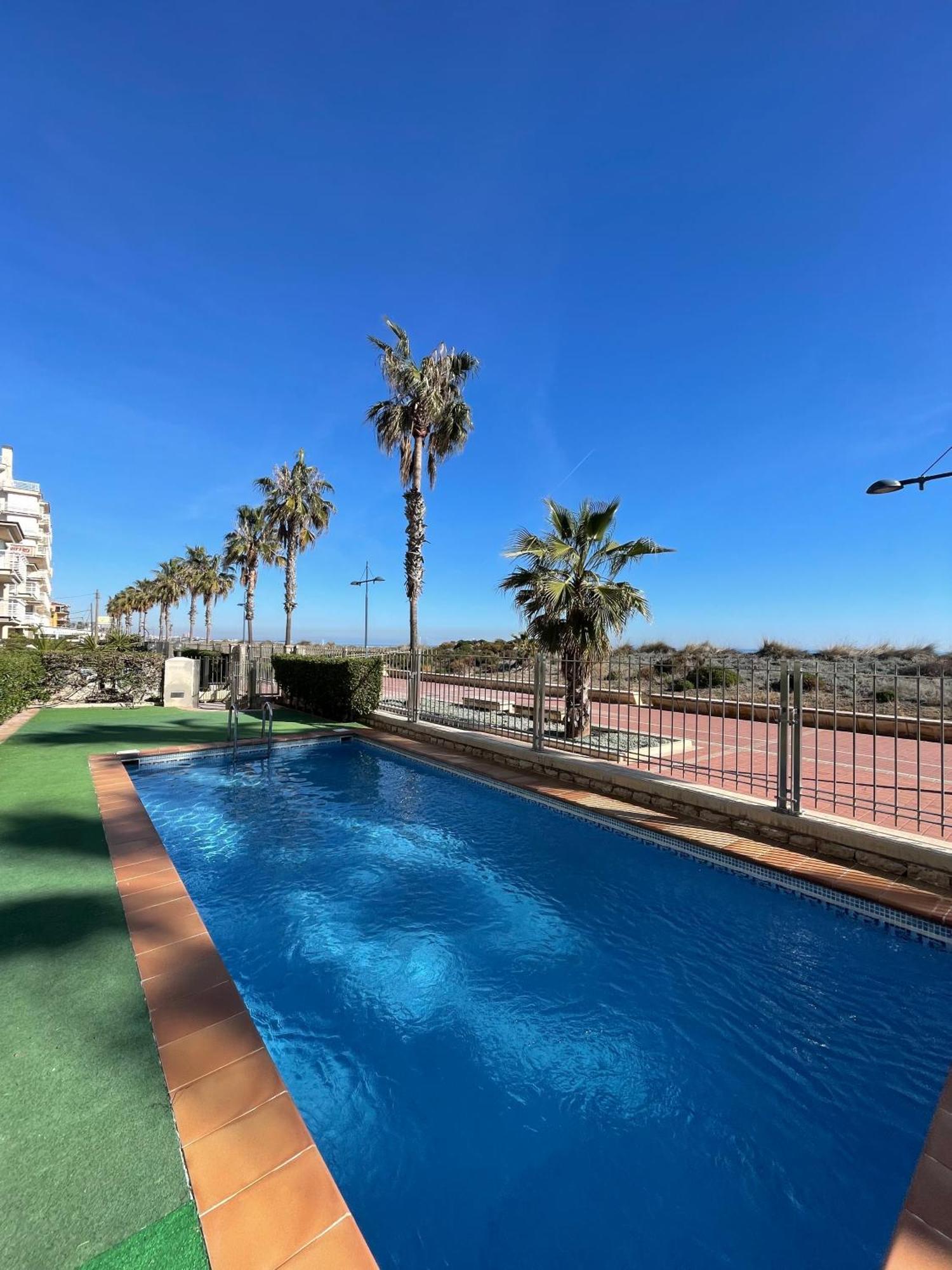 Ferienwohnung Alpen 1 - Cala Josep I 1Era Linea Peñíscola Exterior foto