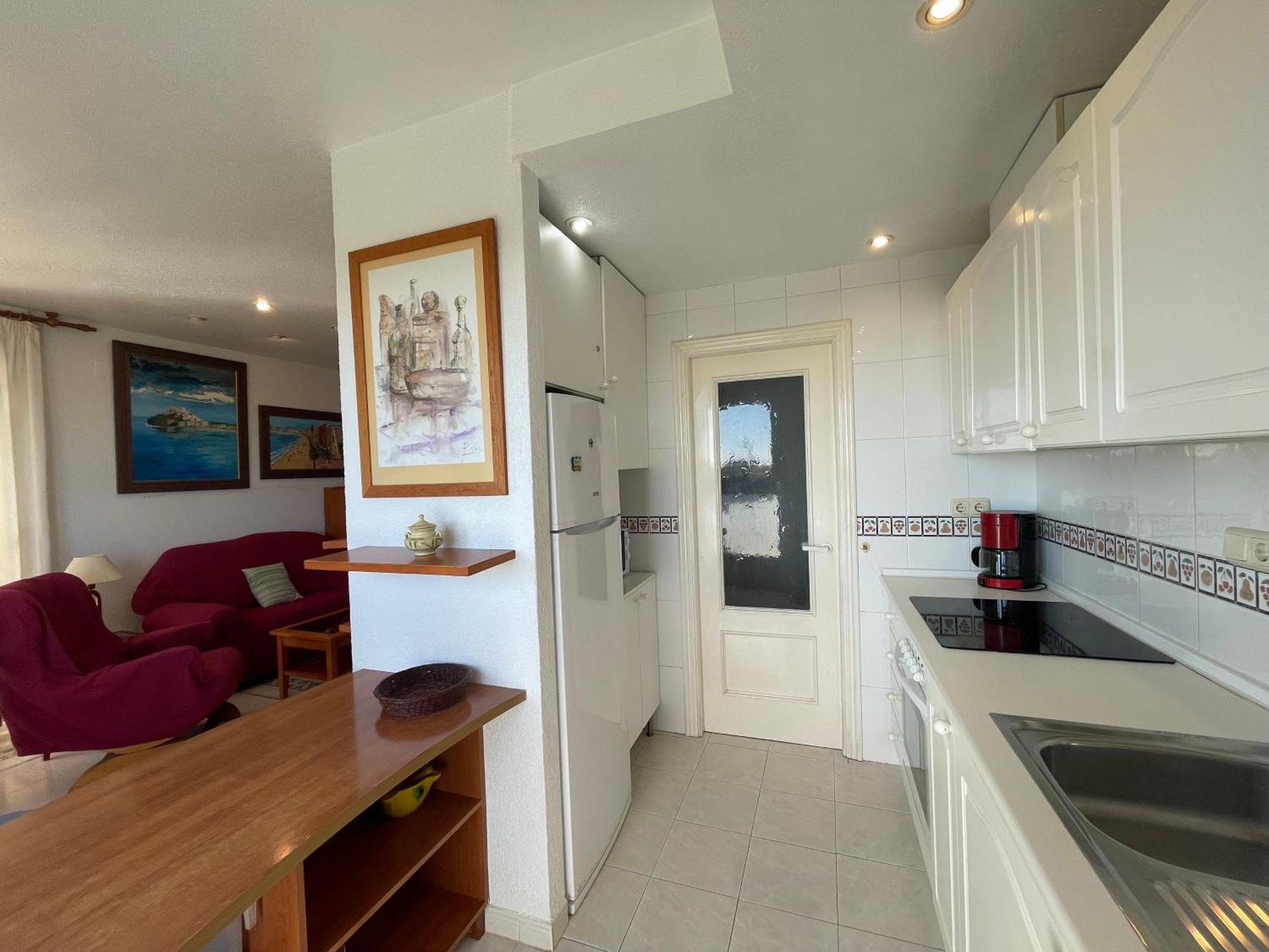 Ferienwohnung Alpen 1 - Cala Josep I 1Era Linea Peñíscola Exterior foto