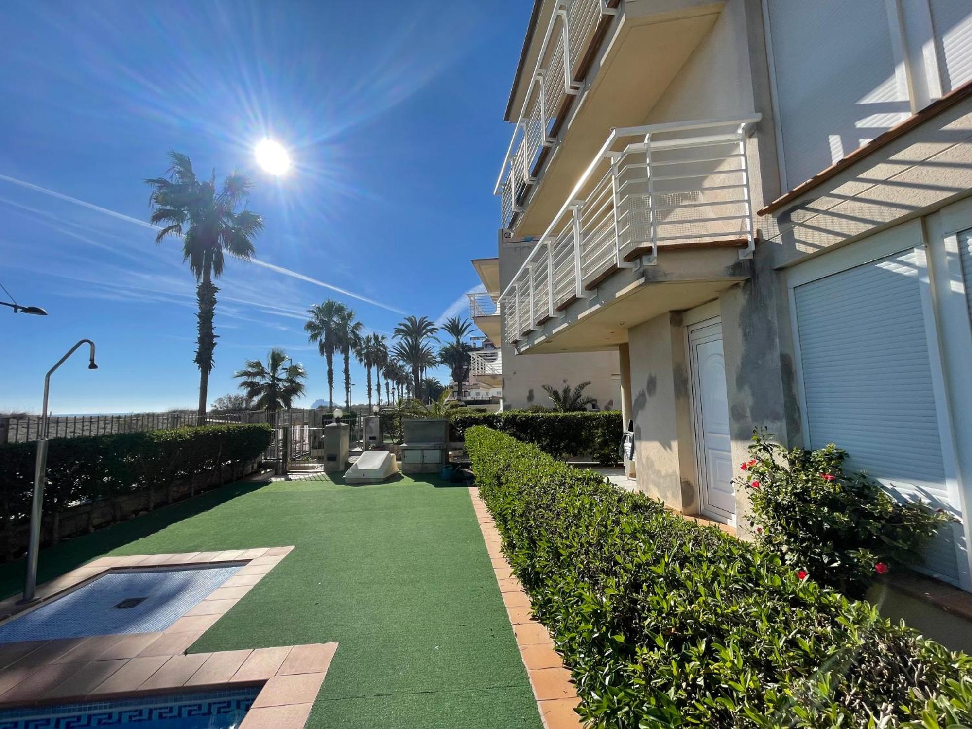 Ferienwohnung Alpen 1 - Cala Josep I 1Era Linea Peñíscola Exterior foto