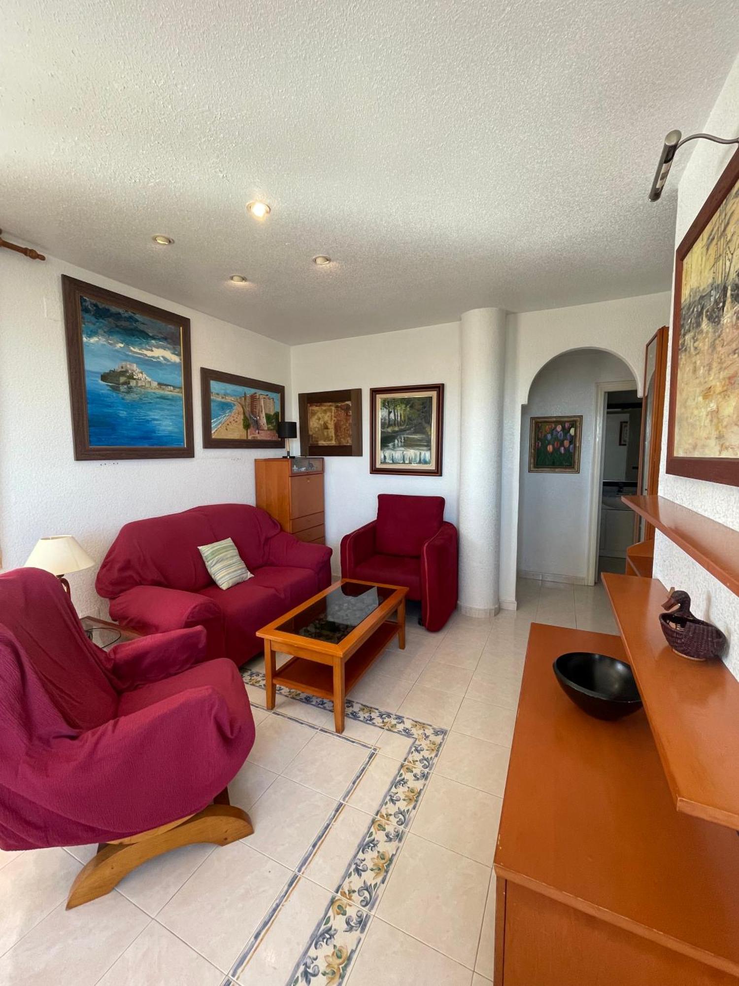 Ferienwohnung Alpen 1 - Cala Josep I 1Era Linea Peñíscola Exterior foto