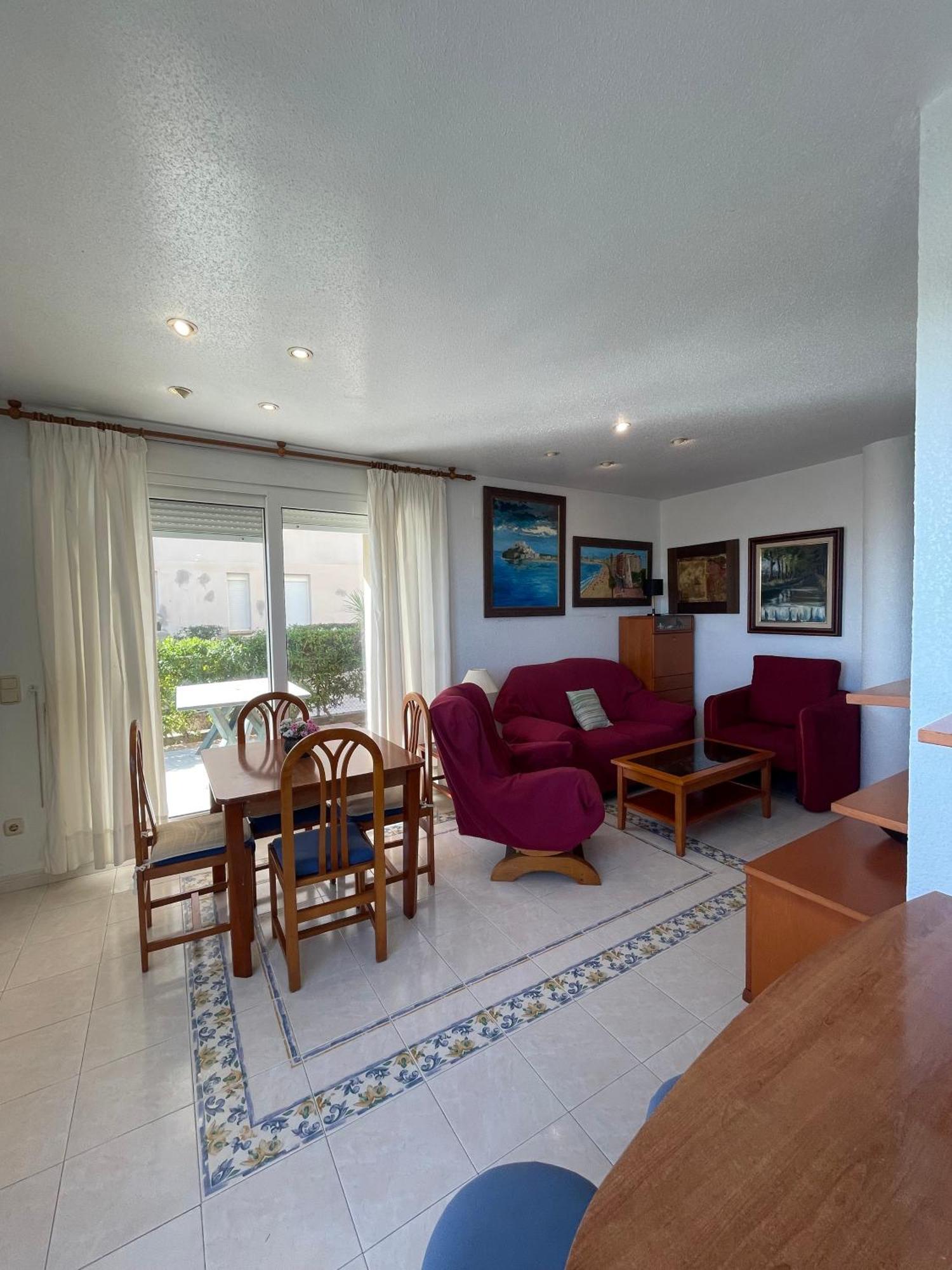 Ferienwohnung Alpen 1 - Cala Josep I 1Era Linea Peñíscola Exterior foto